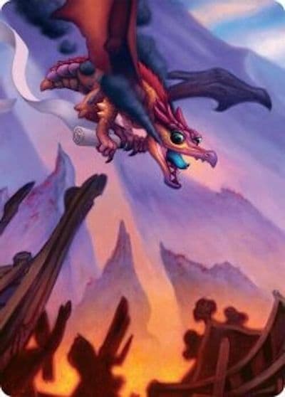 Scavenger Regent Art Card 45 54 Art Series: Tarkir: Dragonstorm Magic card