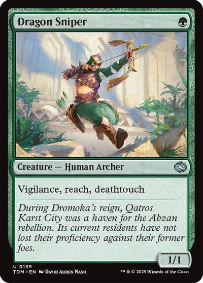 Dragon Sniper Tarkir: Dragonstorm Magic card