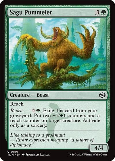 Sagu Pummeler Tarkir: Dragonstorm Magic card