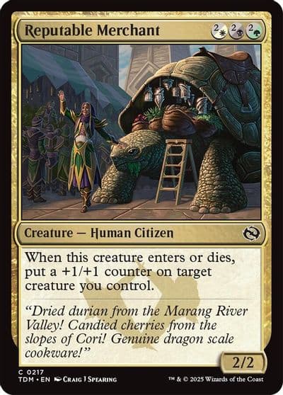 Reputable Merchant Tarkir: Dragonstorm Magic card