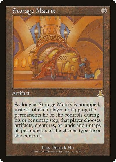 Storage Matrix Urza's Destiny Magic card
