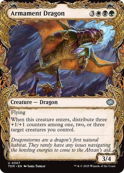 Armament Dragon Showcase Tarkir: Dragonstorm Magic card