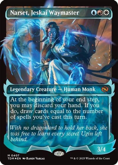 Narset Jeskai Waymaster Showcase Tarkir: Dragonstorm Magic card