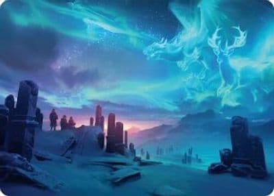 Auroral Procession Art Card 20 54 Art Series: Tarkir: Dragonstorm Magic card