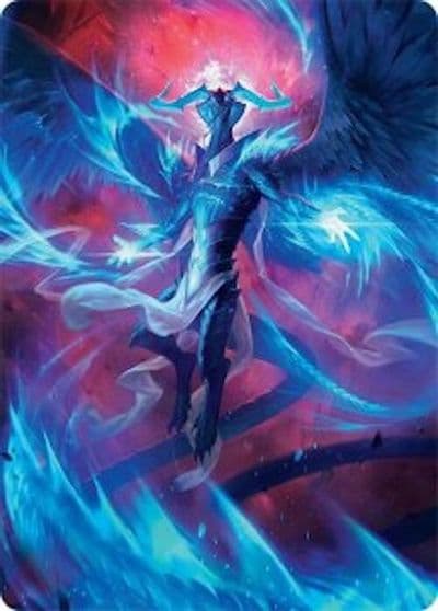 Ugin Eye of the Storms Art Card 48 54 Art Series: Tarkir: Dragonstorm Magic card