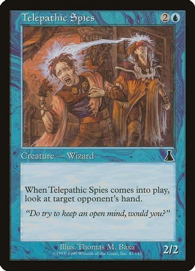 Telepathic Spies Urza's Destiny Magic card