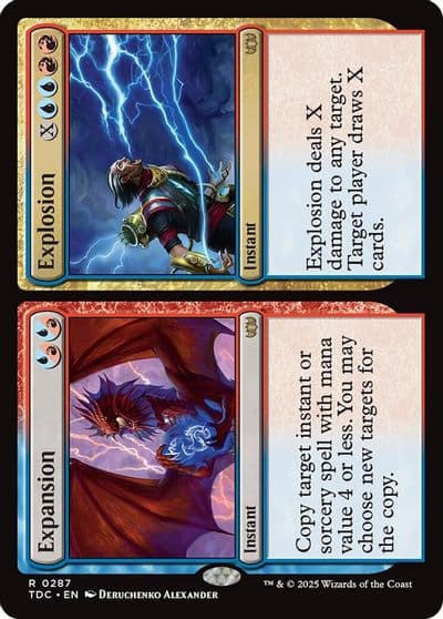 Expansion Explosion Commander: Tarkir: Dragonstorm Magic card