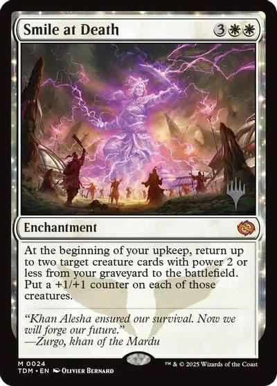 Smile at Death Promo Pack: Tarkir: Dragonstorm Magic card