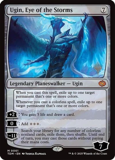 Ugin Eye of the Storms Promo Pack: Tarkir: Dragonstorm Magic card
