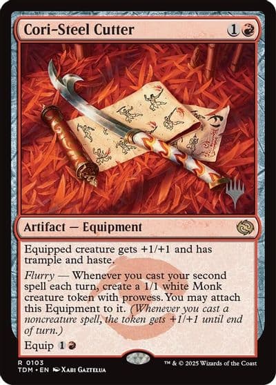 Cori Steel Cutter Promo Pack: Tarkir: Dragonstorm Magic card