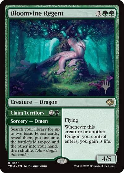 Bloomvine Regent Promo Pack: Tarkir: Dragonstorm Magic card