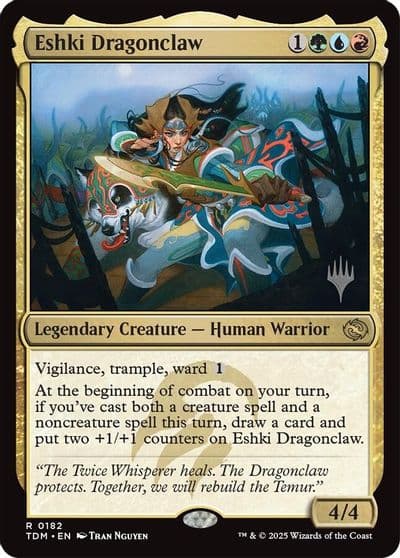 Eshki Dragonclaw Promo Pack: Tarkir: Dragonstorm Magic card