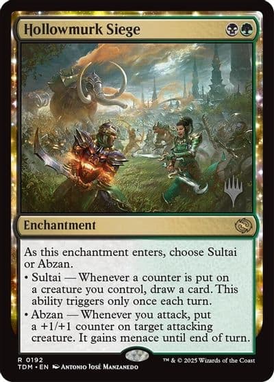 Hollowmurk Siege Promo Pack: Tarkir: Dragonstorm Magic card