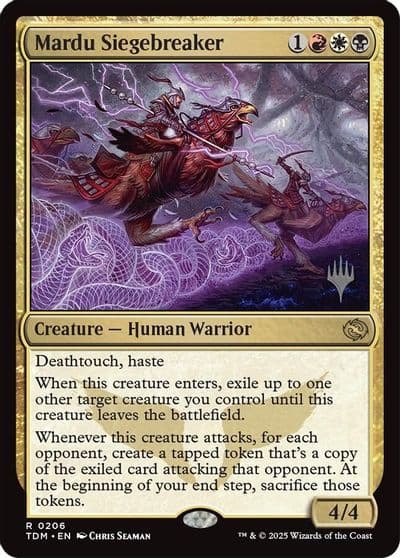 Mardu Siegebreaker Promo Pack: Tarkir: Dragonstorm Magic card