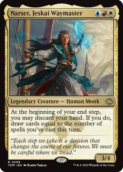 Narset Jeskai Waymaster Promo Pack: Tarkir: Dragonstorm Magic card
