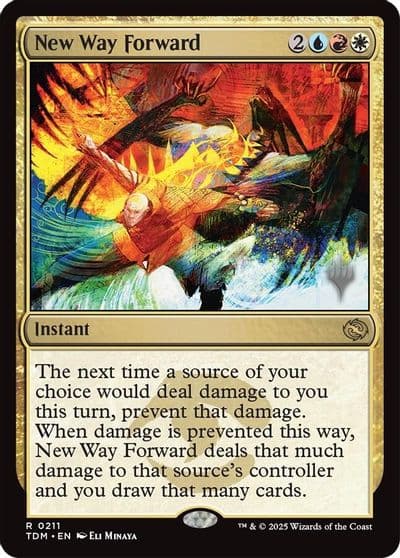 New Way Forward Promo Pack: Tarkir: Dragonstorm Magic card