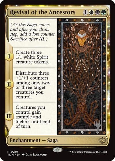 Revival of the Ancestors Promo Pack: Tarkir: Dragonstorm Magic card