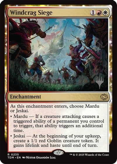 Windcrag Siege Promo Pack: Tarkir: Dragonstorm Magic card
