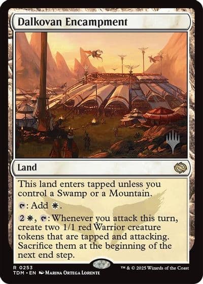 Dalkovan Encampment Promo Pack: Tarkir: Dragonstorm Magic card