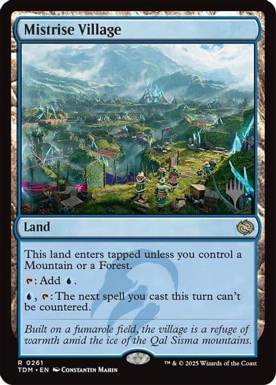 Mistrise Village Promo Pack: Tarkir: Dragonstorm Magic card