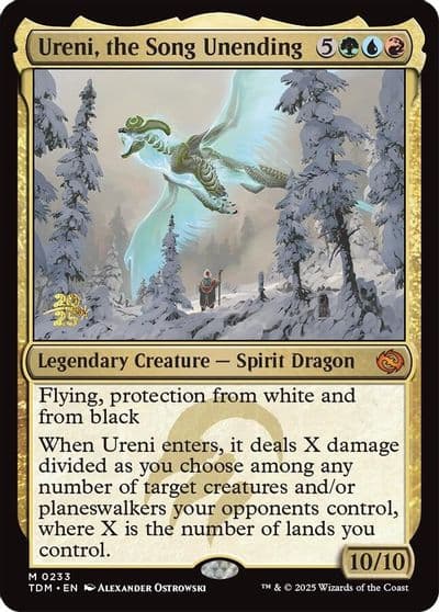 Ureni the Song Unending Prerelease Cards Magic card