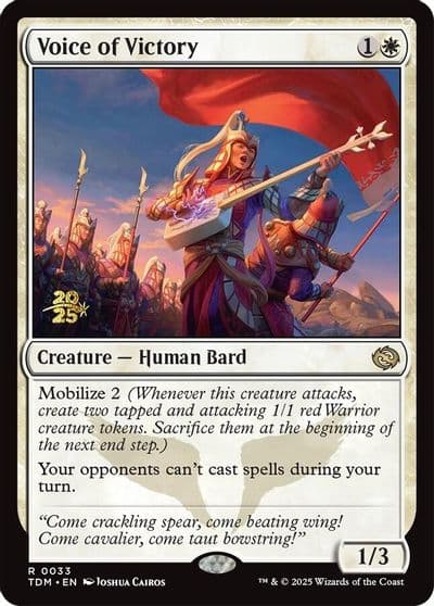 Voice of Victory Prerelease Cards Magic card
