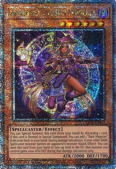 Apprentice Illusion Magician Quarter Century Secret Rare Quarter Century Stampede Yu-Gi-Oh! card