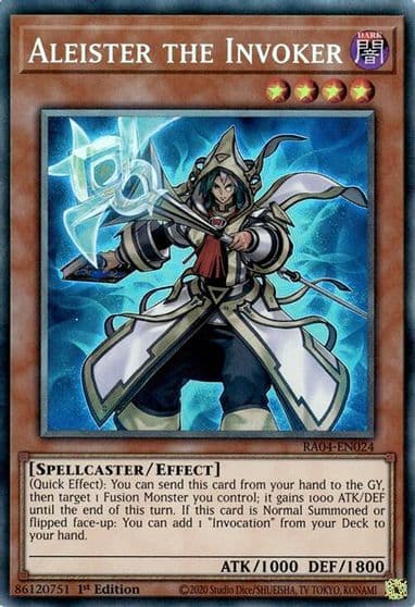 Aleister the Invoker Alternate Art PCR Quarter Century Stampede Yu-Gi-Oh! card