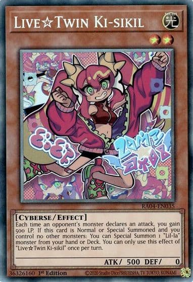 Live Twin Ki sikil PCR Quarter Century Stampede Yu-Gi-Oh! card