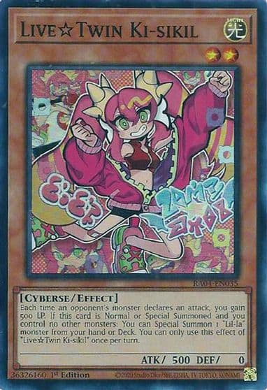 Live Twin Ki sikil Quarter Century Stampede Yu-Gi-Oh! card