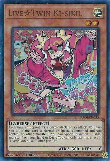 Live Twin Ki sikil UR Quarter Century Stampede Yu-Gi-Oh! card