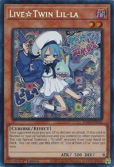Live Twin Lil la Secret Rare Quarter Century Stampede Yu-Gi-Oh! card