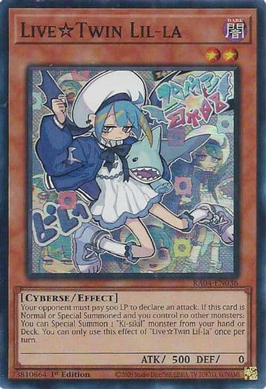 Live Twin Lil la Quarter Century Stampede Yu-Gi-Oh! card