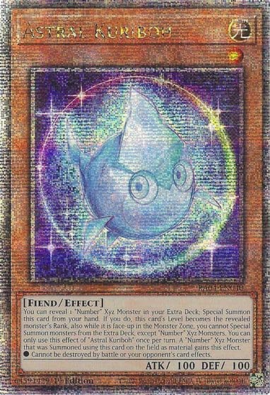 Astral Kuriboh Quarter Century Secret Rare Quarter Century Stampede Yu-Gi-Oh! card