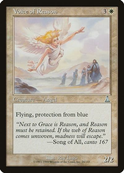 Voice of Reason Urza's Destiny Magic card