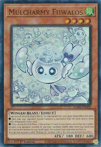 Mulcharmy Fuwalos UR Quarter Century Stampede Yu-Gi-Oh! card