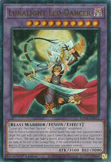 Lunalight Leo Dancer UR Quarter Century Stampede Yu-Gi-Oh! card