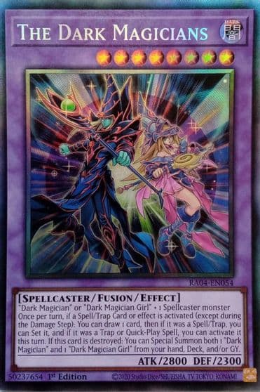 The Dark Magicians PCR Quarter Century Stampede Yu-Gi-Oh! card