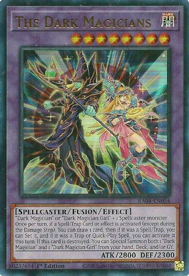 The Dark Magicians UR Quarter Century Stampede Yu-Gi-Oh! card