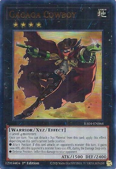 Gagaga Cowboy UR Quarter Century Stampede Yu-Gi-Oh! card