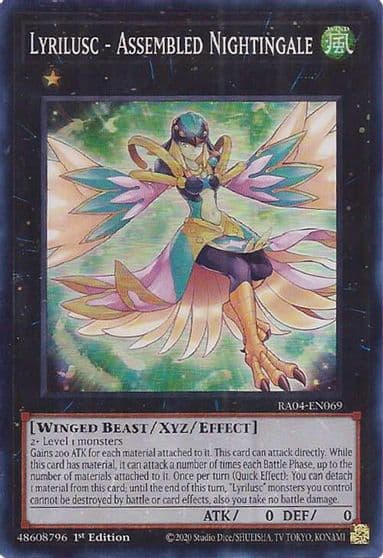 Lyrilusc Assembled Nightingale Quarter Century Stampede Yu-Gi-Oh! card