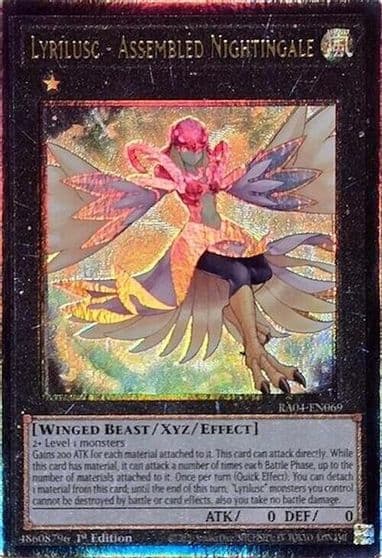 Lyrilusc Assembled Nightingale PUR Quarter Century Stampede Yu-Gi-Oh! card
