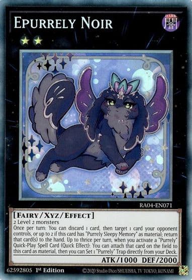 Epurrely Noir PCR Quarter Century Stampede Yu-Gi-Oh! card