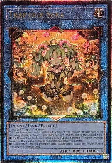 Traptrix Sera PUR Quarter Century Stampede Yu-Gi-Oh! card