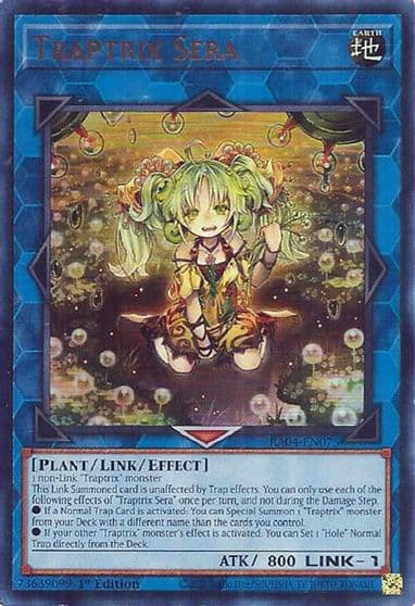Traptrix Sera UR Quarter Century Stampede Yu-Gi-Oh! card