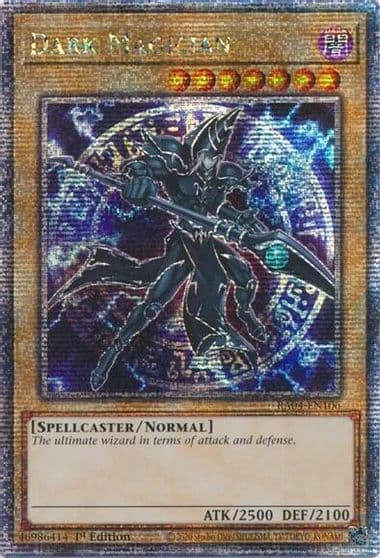 Dark Magician 7th Art Quarter Century Secret Rare Quarter Century Stampede Yu-Gi-Oh! card