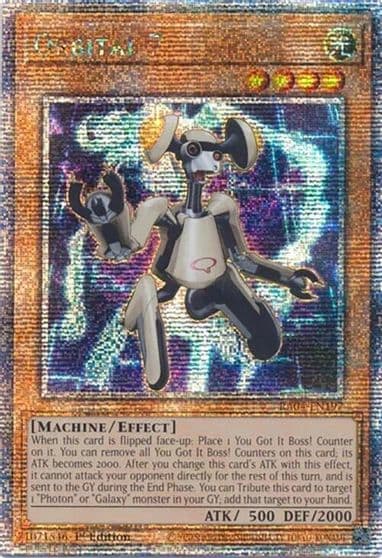 Orbital 7 Quarter Century Secret Rare Quarter Century Stampede Yu-Gi-Oh! card