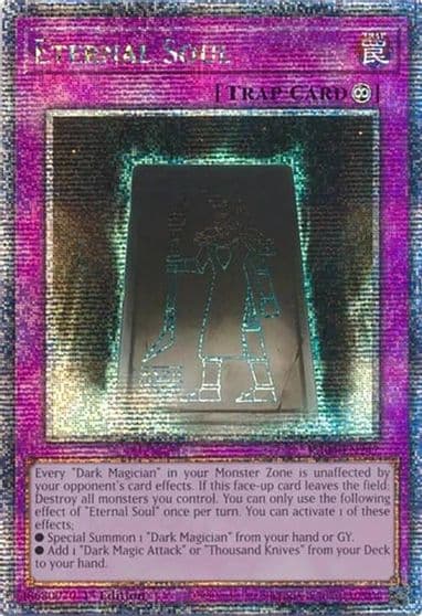 Eternal Soul Quarter Century Secret Rare Quarter Century Stampede Yu-Gi-Oh! card