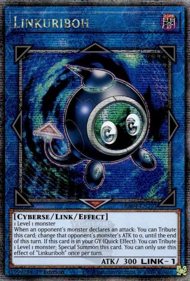 Linkuriboh Quarter Century Secret Rare Quarter Century Stampede Yu-Gi-Oh! card