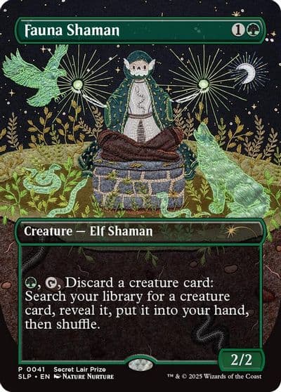 Fauna Shaman Secret Lair Showdown Magic card